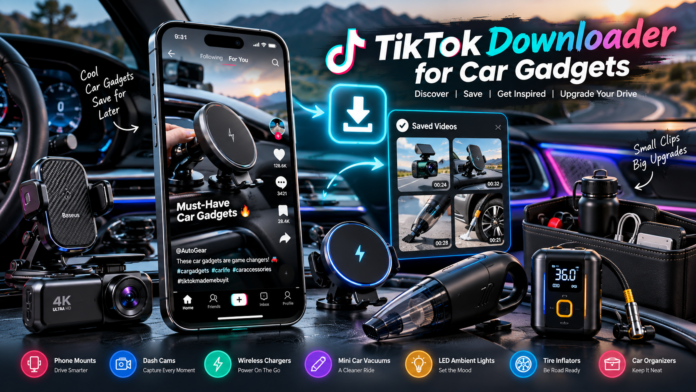 TikTok Downloader for Car Gadgets